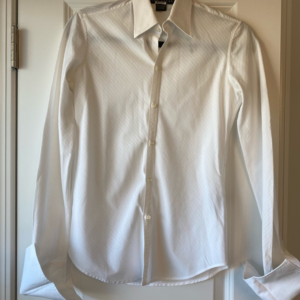 Ralph Lauren button down with French cuffs, size 2